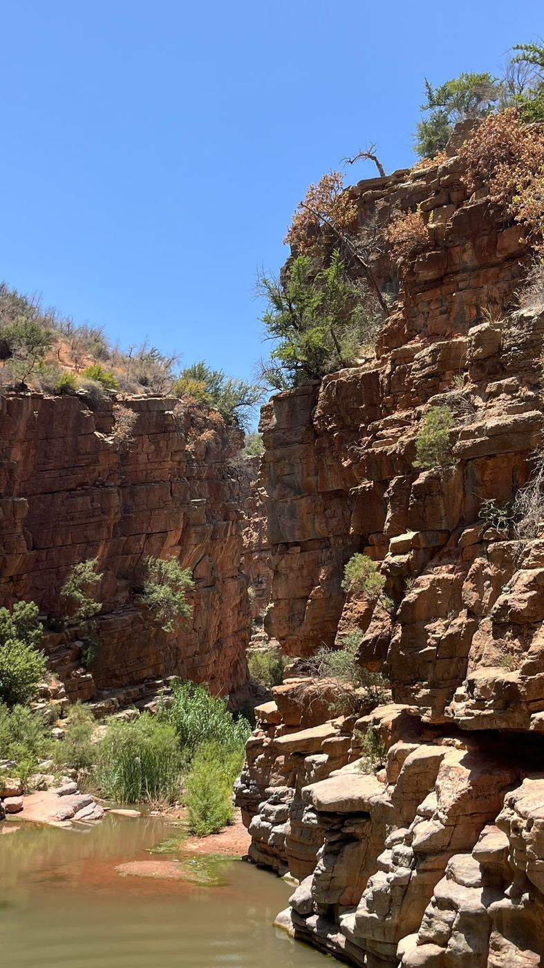 Canyon walls in Paradise Valley